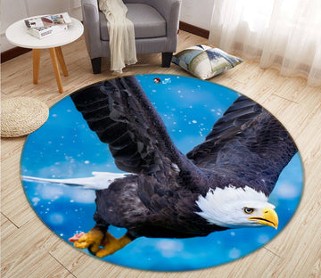 3D Eagle 74044 Round Non Slip Rug Mat