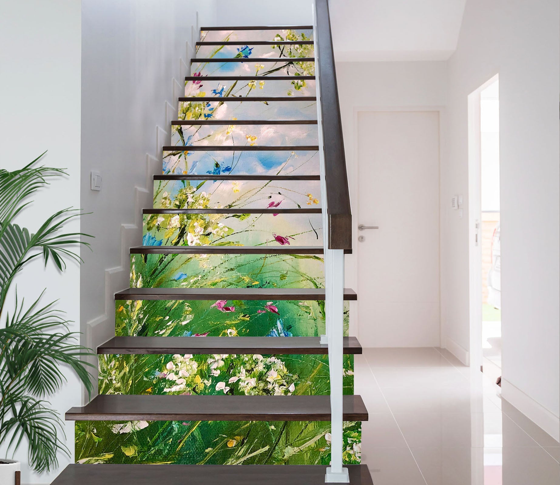 3D Cloud Garden 2157 Skromova Marina Stair Risers