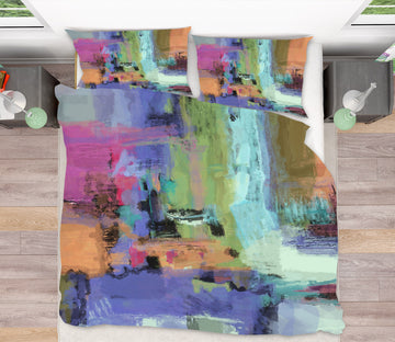 3D Green Painting 1022 Michael Tienhaara Bedding Bed Pillowcases Quilt