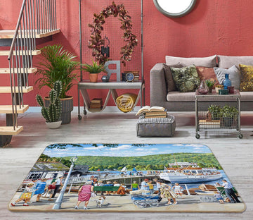 3D Lively City 1059 Trevor Mitchell Rug Non Slip Rug Mat Mat AJ Creativity Home 