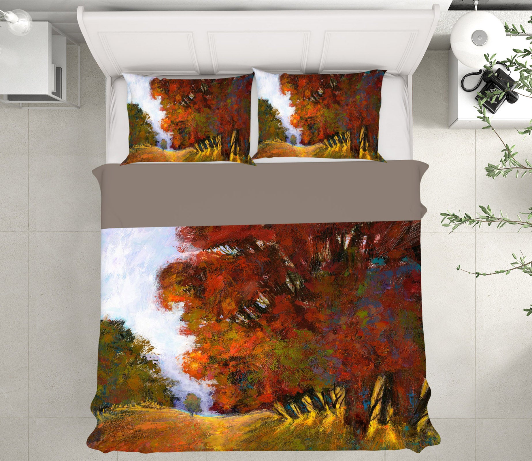3D Maple Painting 1012 Michael Tienhaara Bedding Bed Pillowcases Quilt
