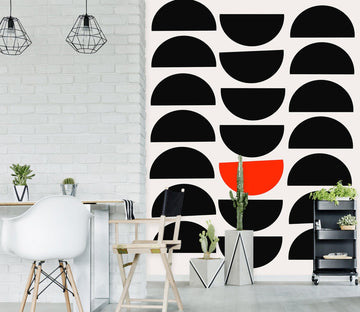 3D Dark Semicircle 1503 Boris Draschoff Wall Mural Wall Murals Wallpaper AJ Wallpaper 2 
