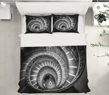 3D Spiral Staircase 59169 Bed Pillowcases Quilt