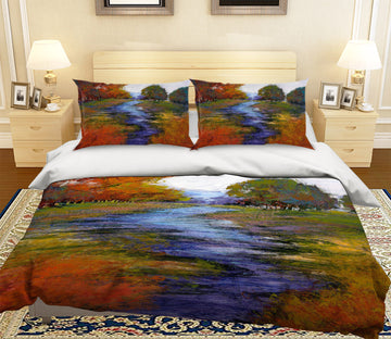 3D Maple Forest 1050 Michael Tienhaara Bedding Bed Pillowcases Quilt