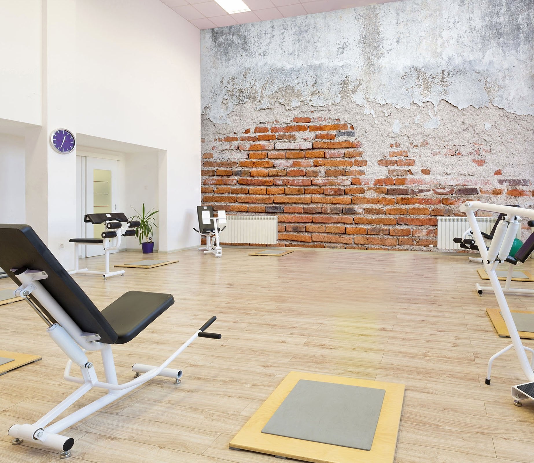 3D unfinished Brown Brick wall 25 Wall Murals Wallpaper AJ Wallpaper 