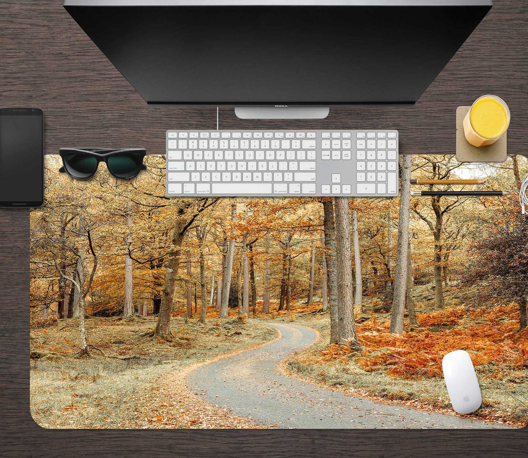 3D Path Woods 12443 Assaf Frank Desk Mat