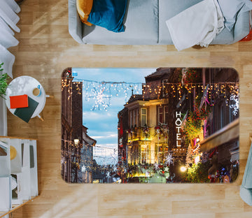 3D House 54233 Christmas Non Slip Rug Mat Xmas