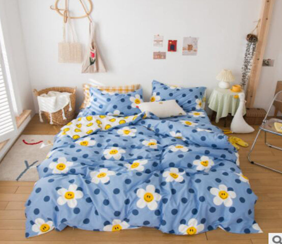 3D Frangipani Wave Point 40207 Bed Pillowcases Quilt