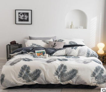 3D Leaves 30099 Bed Pillowcases Quilt