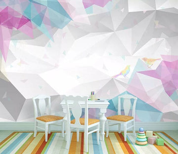 3D Rhombus Geometry 2104 Wall Murals Wallpaper AJ Wallpaper 2 
