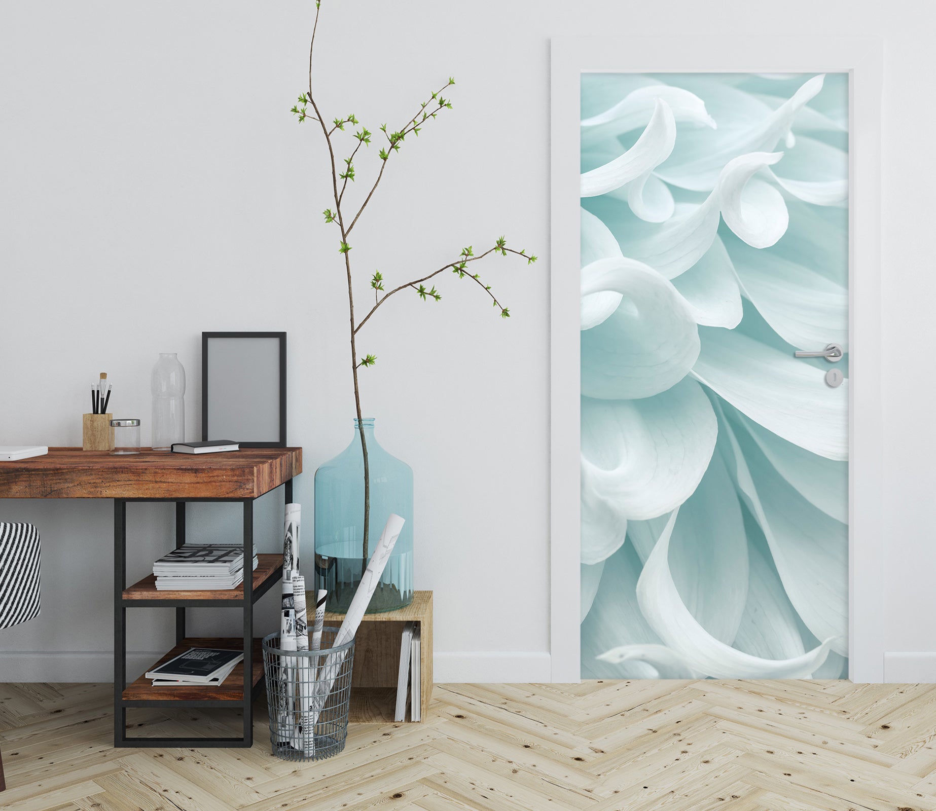 3D Dahlia Photos 5189 Assaf Frank Door Mural