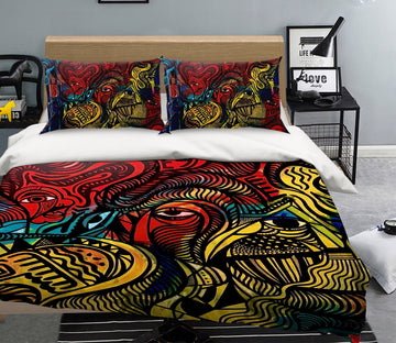 3D Abstract Painting 3043 Jacqueline Reynoso Bedding Bed Pillowcases Quilt Cover Duvet Cover