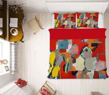 3D Graphic Pigment 1031 Allan P. Friedlander Bedding Bed Pillowcases Quilt Quiet Covers AJ Creativity Home 