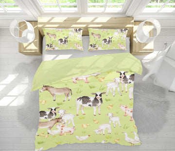 3D Goose Sheep Pig 226 Uta Naumann Bedding Bed Pillowcases Quilt Quiet Covers AJ Creativity Home 