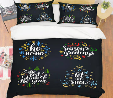 3D Letter 59058 Bed Pillowcases Quilt
