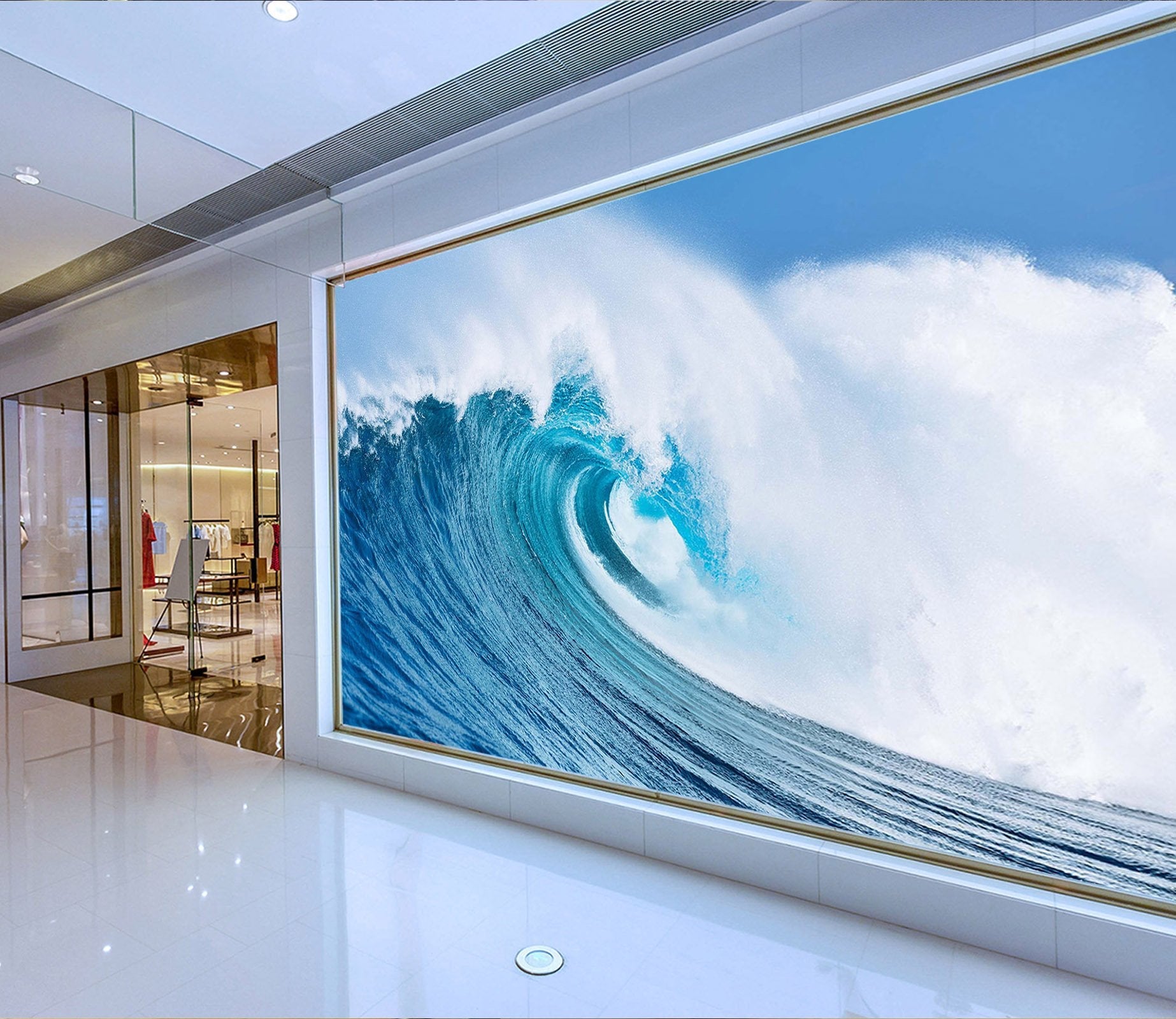 3D sea waves 28 Wall Murals Wallpaper AJ Wallpaper 2 