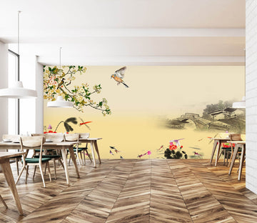 3D Field River 1620 Wall Murals Wallpaper AJ Wallpaper 2 
