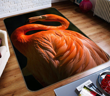 3D Flamingo 554 Animal Non Slip Rug Mat Mat AJ Creativity Home 