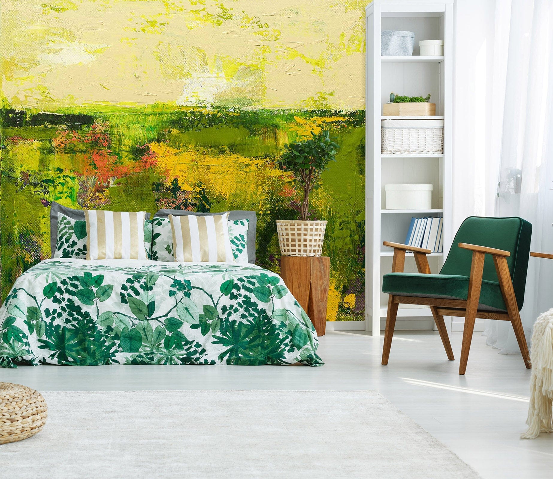 3D Oil Painting Field 215 Allan P. Friedlander Wall Mural Wall Murals Wallpaper AJ Wallpaper 2 