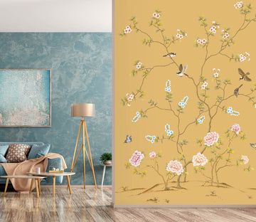3D Bird Chinese Pattern 1639 Wall Murals Wallpaper AJ Wallpaper 2 