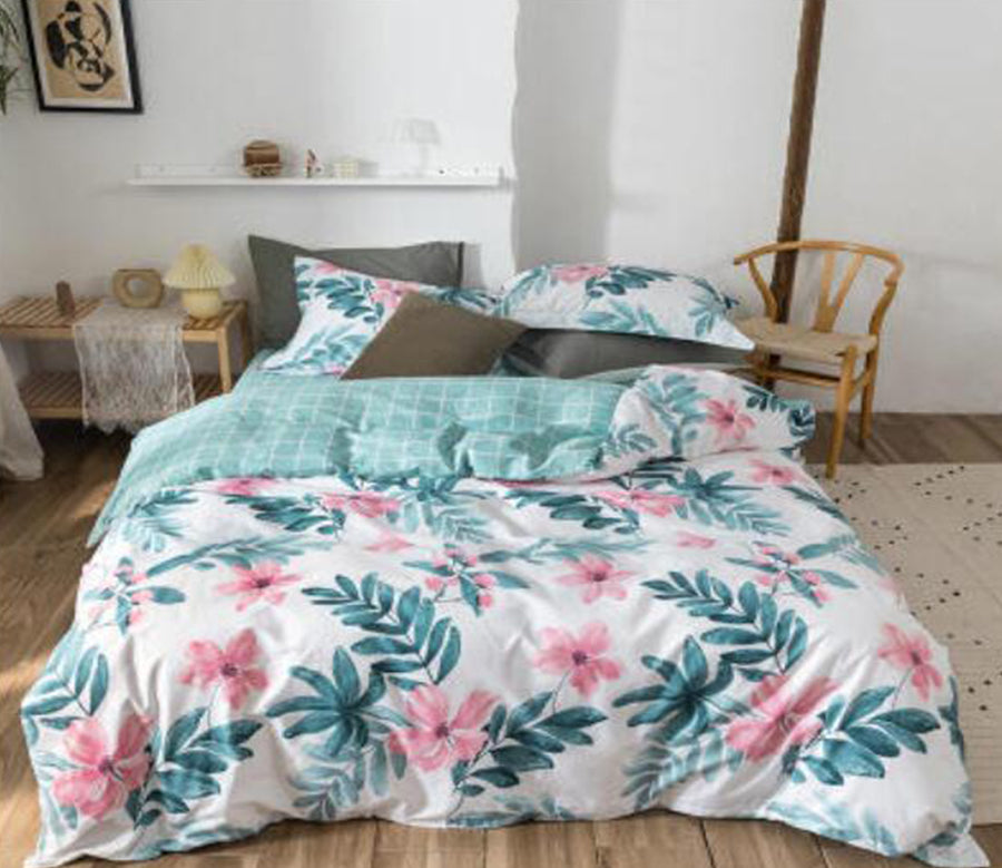 3D Bougainvillea 30327 Bed Pillowcases Quilt