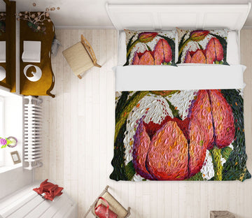 3D Rose 2114 Dena Tollefson bedding Bed Pillowcases Quilt Quiet Covers AJ Creativity Home 
