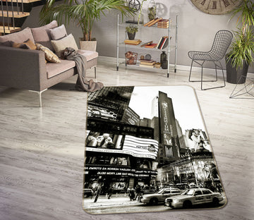 3D Building Street 32161 Non Slip Rug Mat