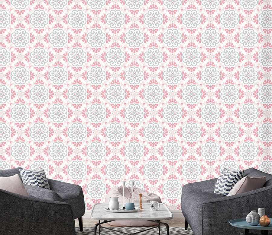 3D Pink Pattern 323 Wallpaper AJ Wallpaper 2 