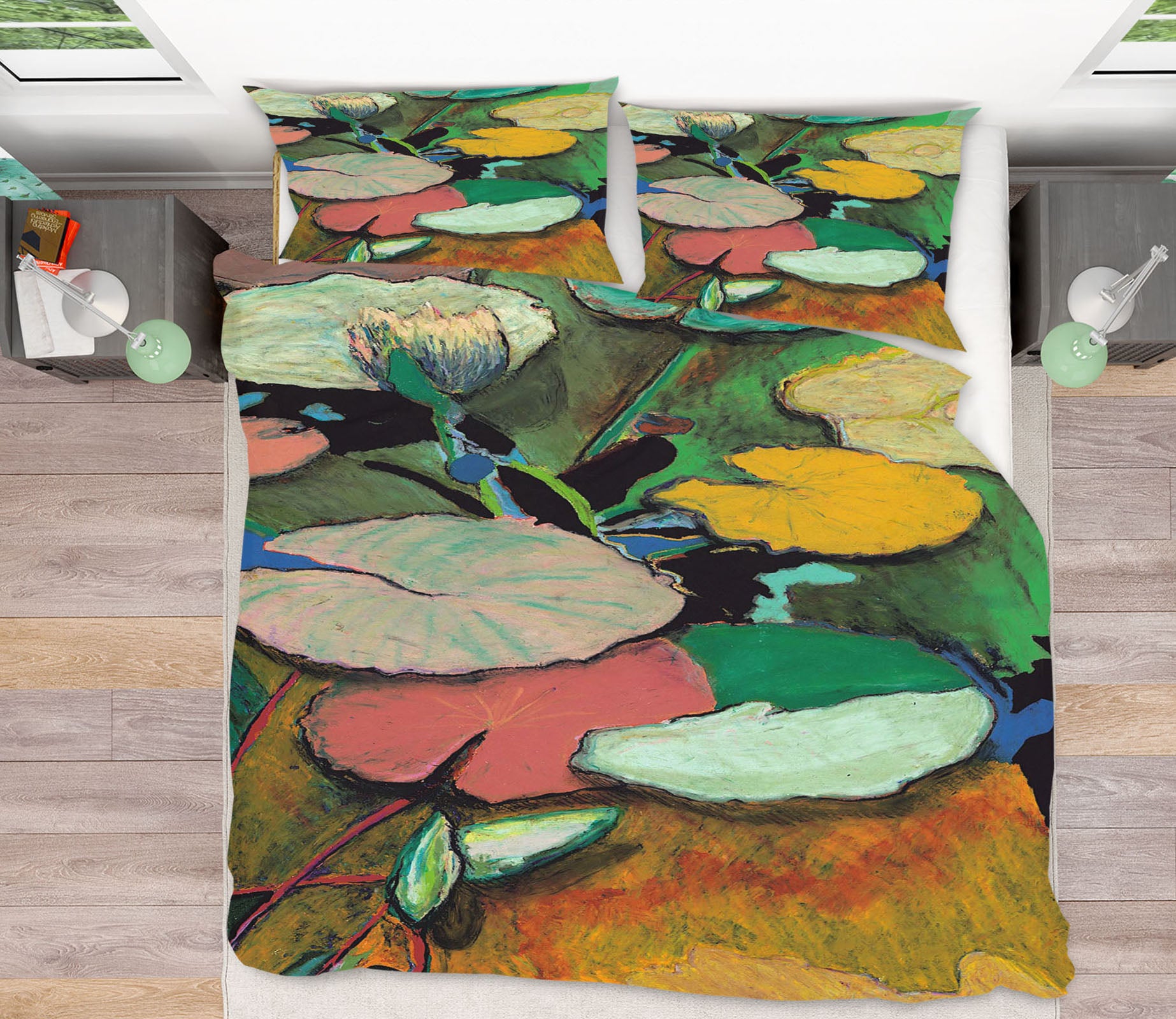 3D Windchime Spring 1178 Allan P. Friedlander Bedding Bed Pillowcases Quilt