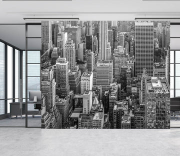 3D Grey City 1413 Marco Carmassi Wall Mural Wall Murals Wallpaper AJ Wallpaper 2 