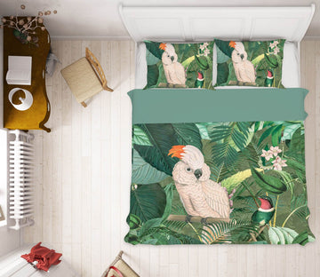 3D Jungle Friends 2125 Andrea haase Bedding Bed Pillowcases Quilt Quiet Covers AJ Creativity Home 