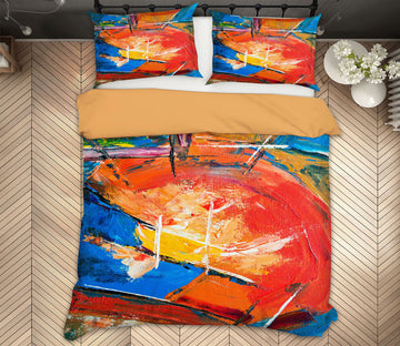 3D Colorful 59082 Bed Pillowcases Quilt