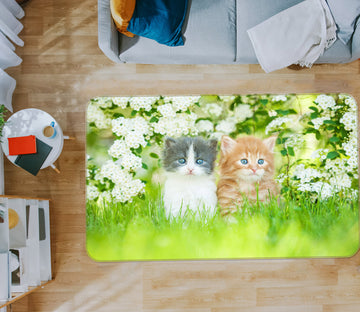 3D Grassland Kitten 37090 Non Slip Rug Mat