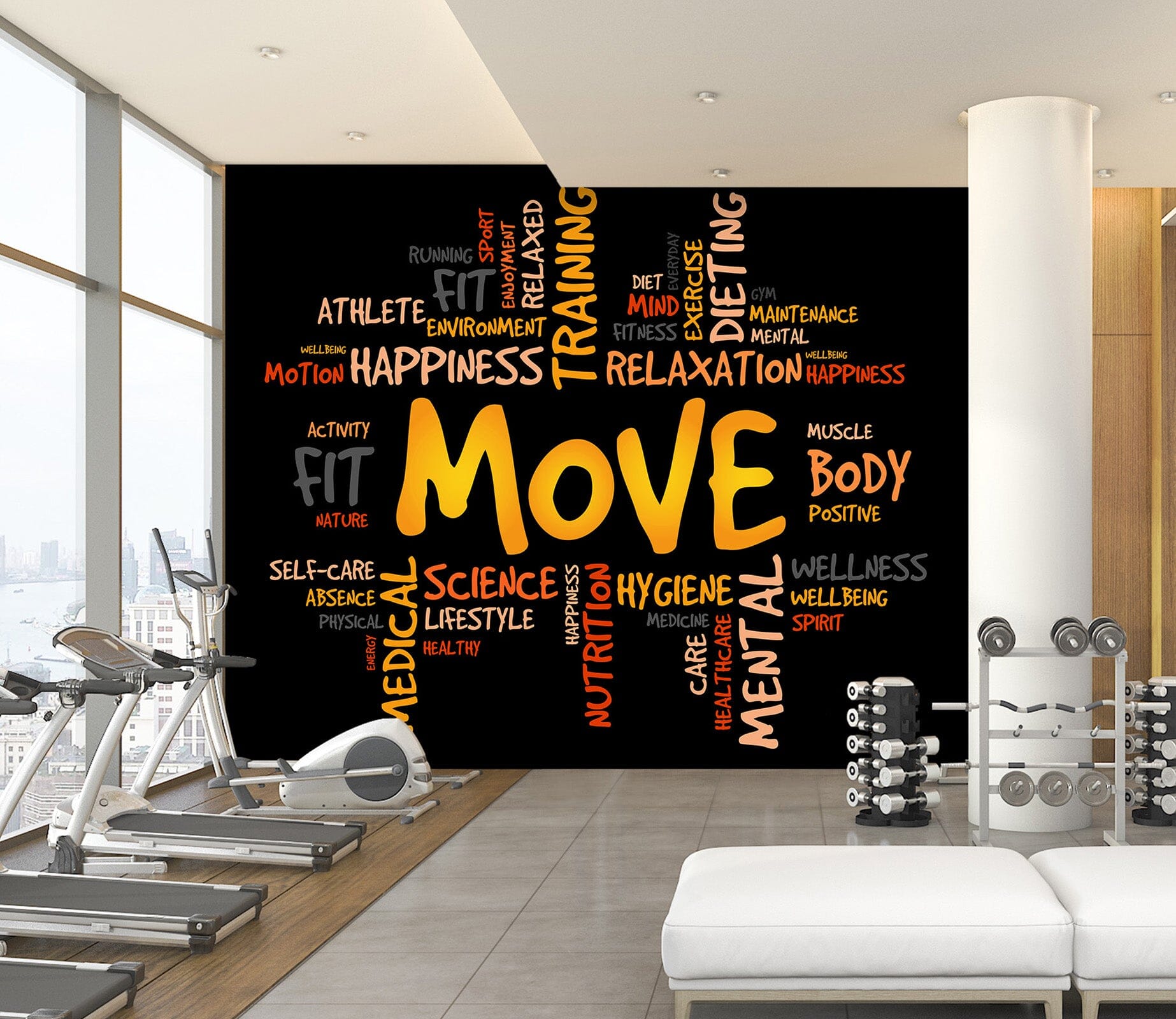 3D Exercise Started 259 Wall Murals Wallpaper AJ Wallpaper 2 