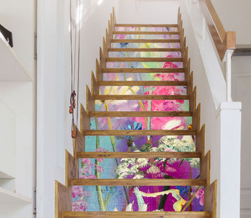 3D Flower Species 2162 Skromova Marina Stair Risers