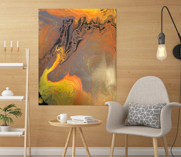 3D Gold Pattern 8166 Valerie Latrice Wall Sticker