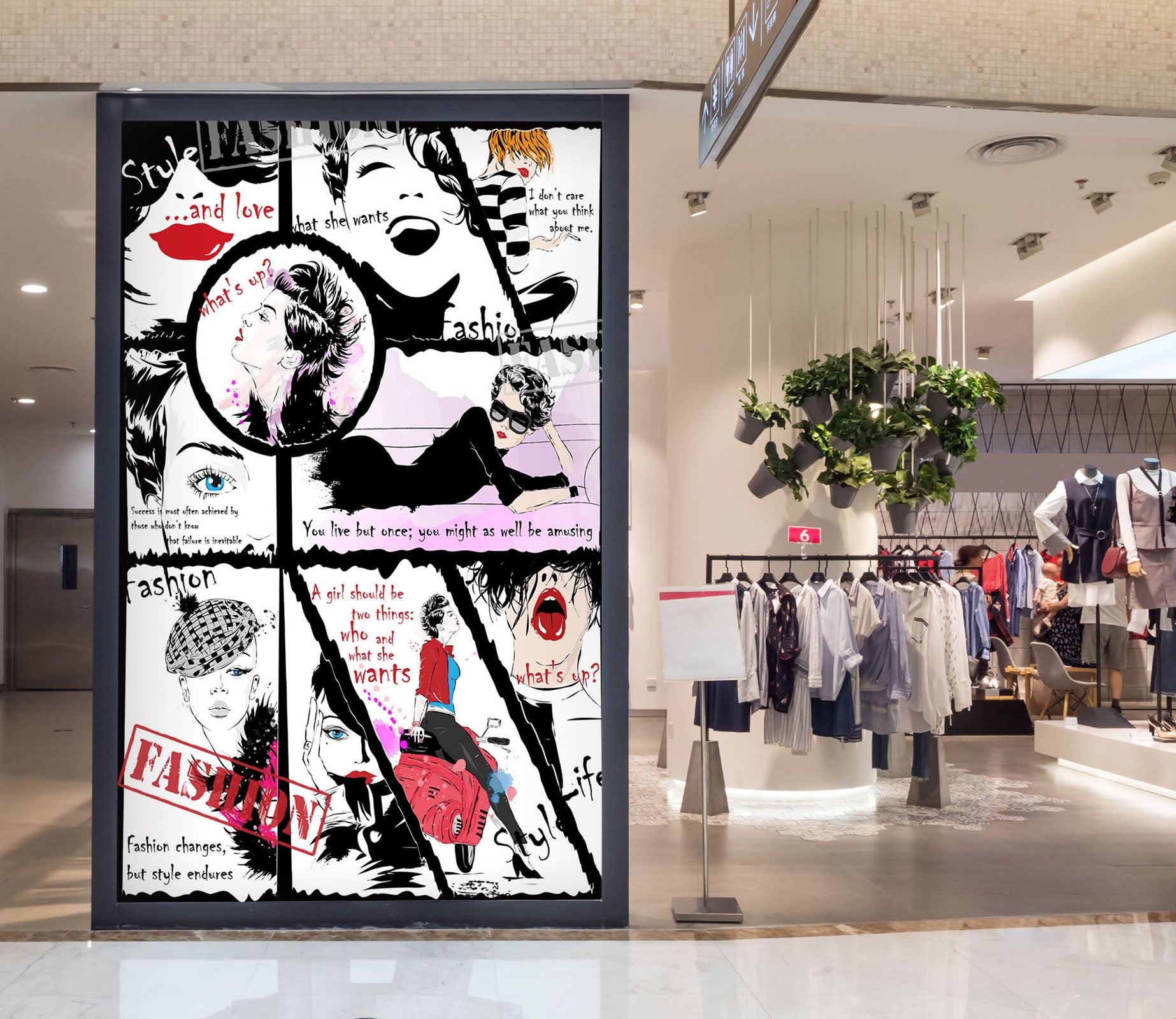 3D Painted Poster 005 Wall Murals