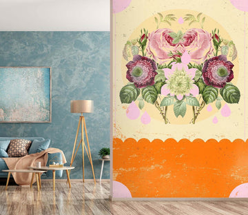 3D Psychedelic Flower 1411 Showdeer Wall Mural Wall Murals Wallpaper AJ Wallpaper 2 