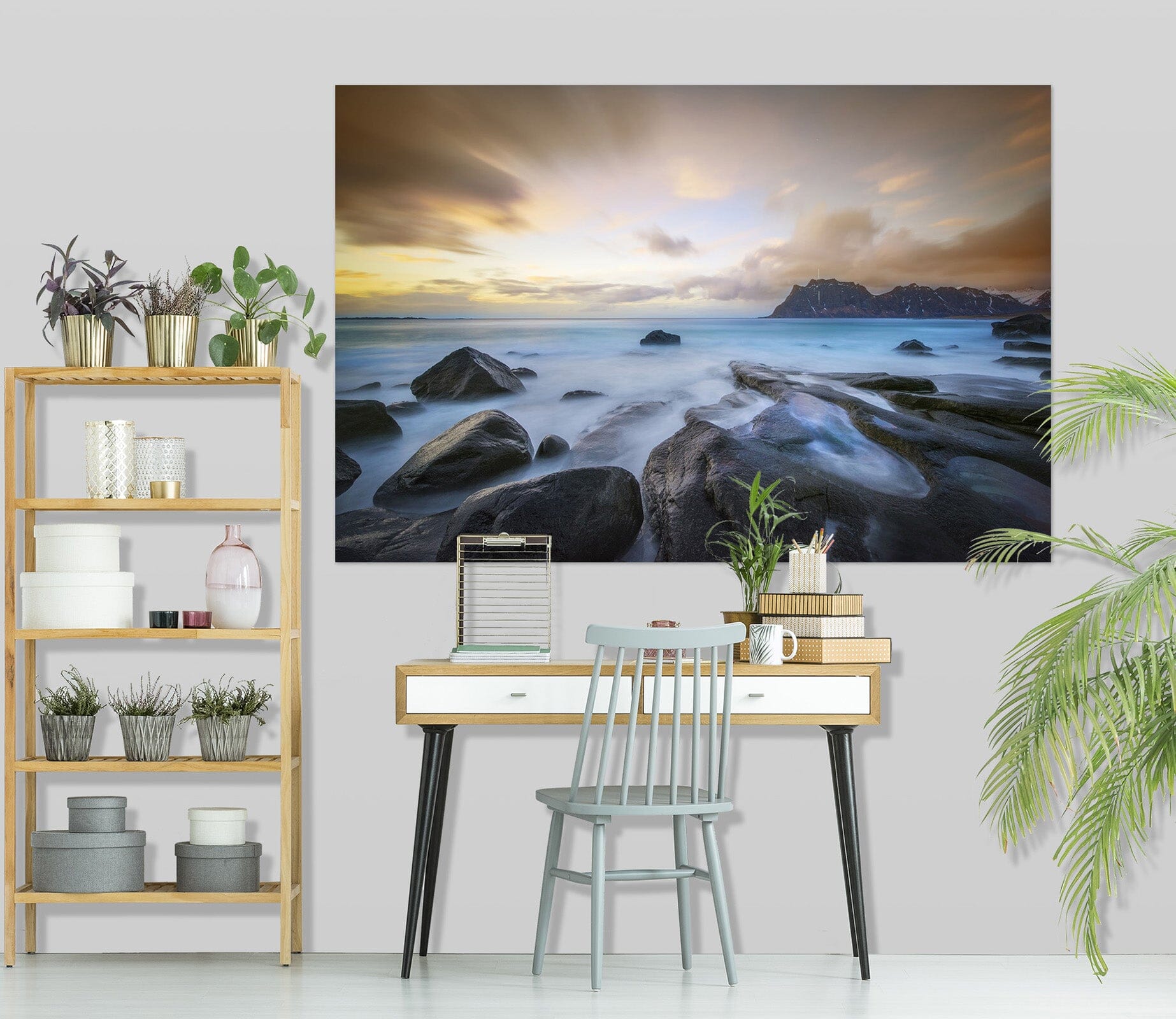 3D Sea Stones 185 Marco Carmassi Wall Sticker Wallpaper AJ Wallpaper 2 