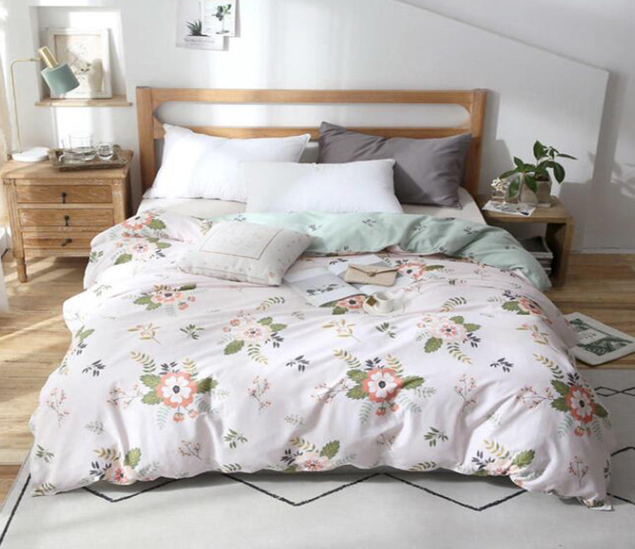 3D Floral 3186 Bed Pillowcases Quilt