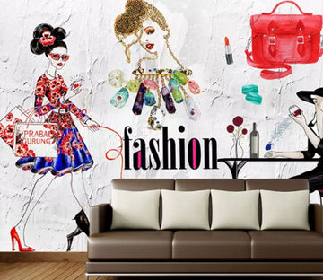 3D Fashion Girl 2161 Wall Murals Wallpaper AJ Wallpaper 2 