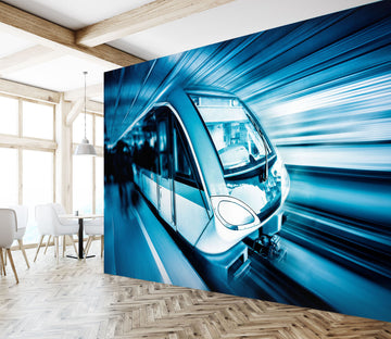 3D Subway Station 149 Vehicle Wall Murals