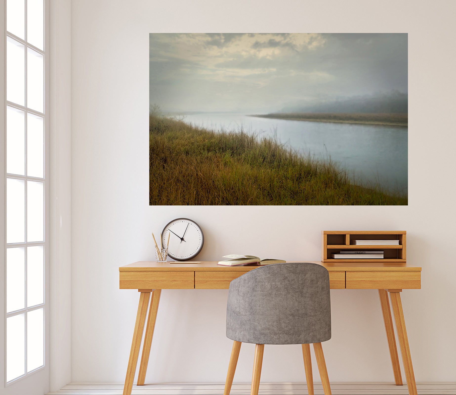 3D River Grass 4031 Beth Sheridan Wall Sticker