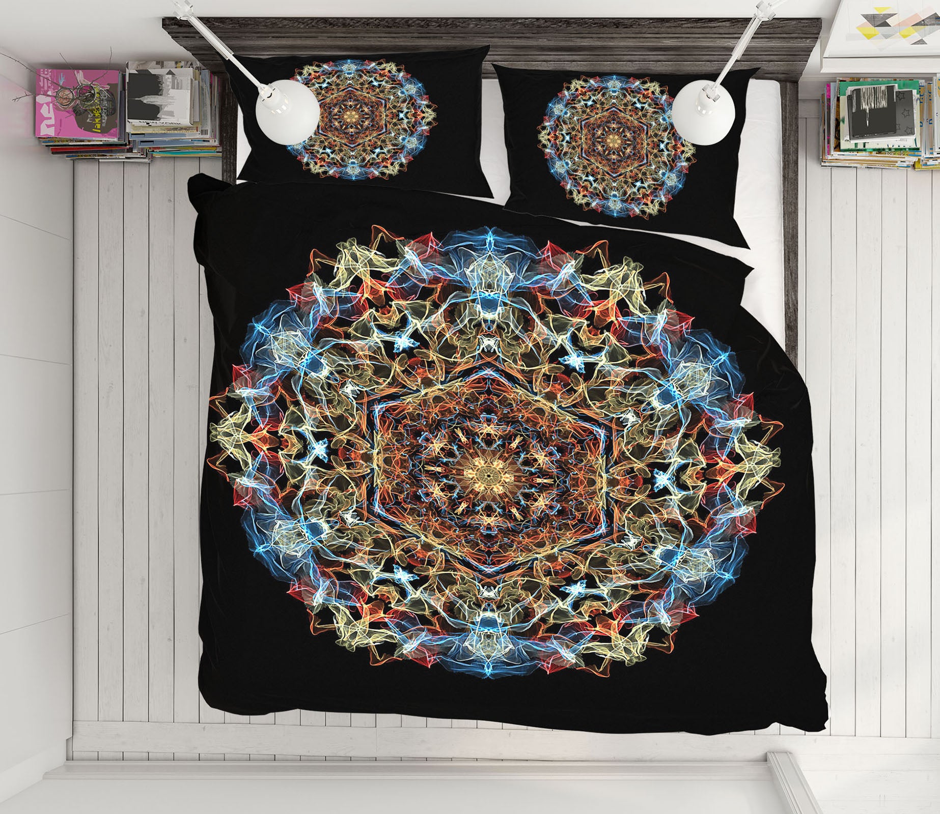 3D Texture 59028 Bed Pillowcases Quilt