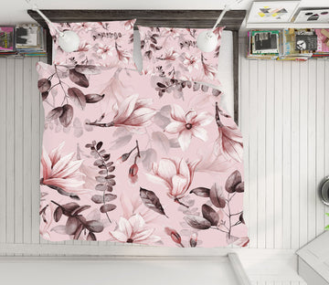 3D Red Lily 080 Uta Naumann Bedding Bed Pillowcases Quilt