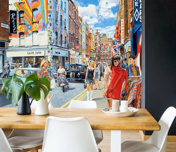 3D Fashion Girl 1013 Trevor Mitchell Wall Mural Wall Murals Wallpaper AJ Wallpaper 2 