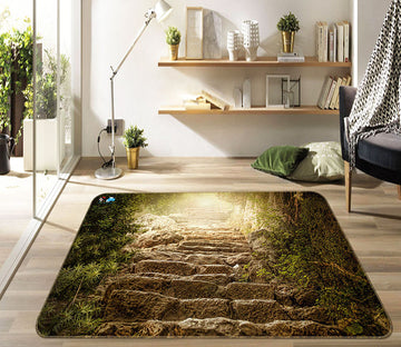 3D Stone Stairs 66075 Non Slip Rug Mat