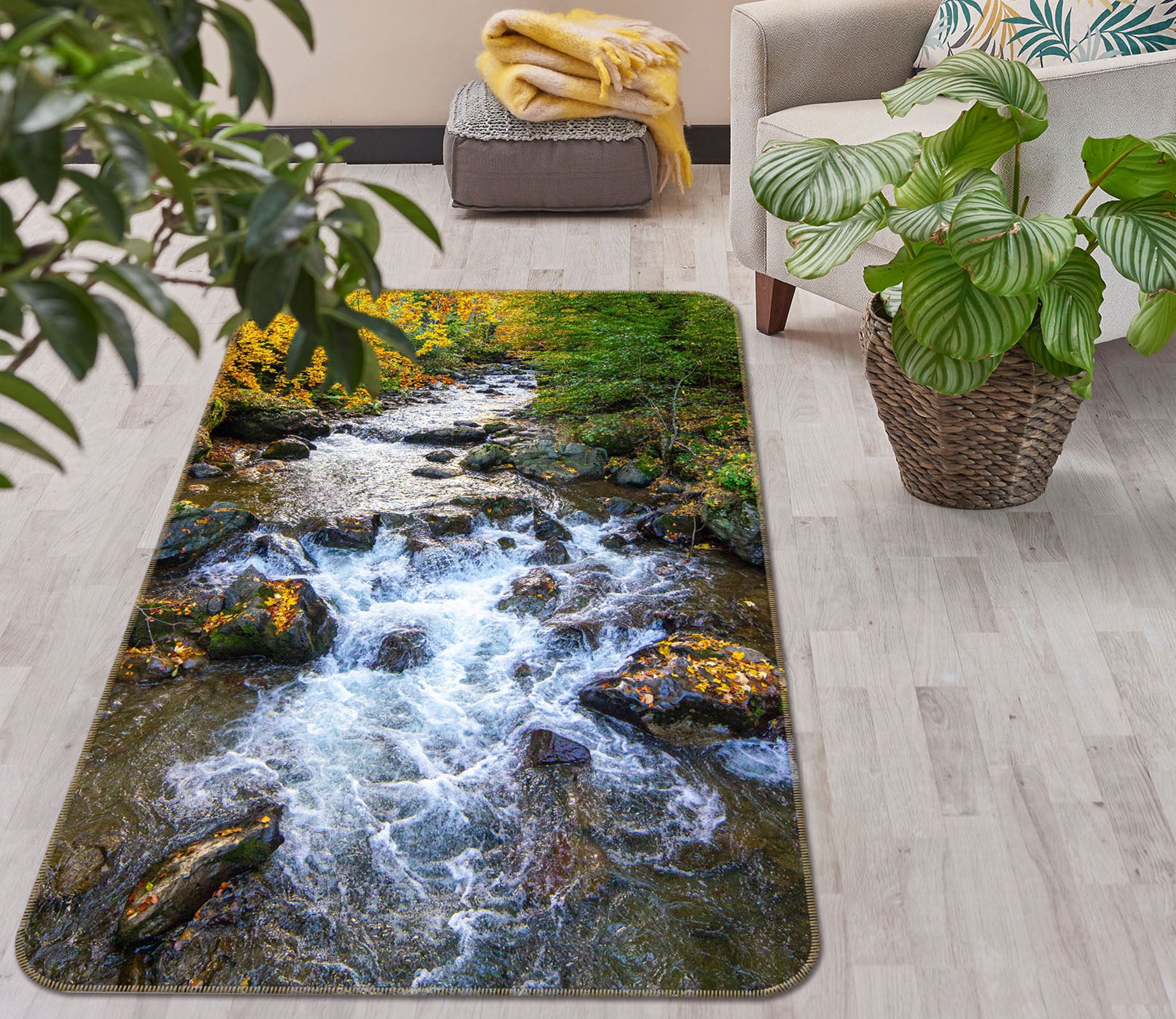 3D Stream 26210 Non Slip Rug Mat