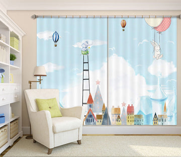 3D Children Kingdom 744 Curtains Drapes Wallpaper AJ Wallpaper 