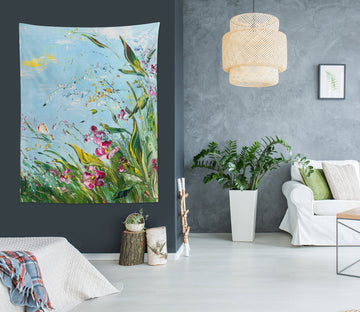 3D Yellow Tiger 3512 Skromova Marina Tapestry Hanging Cloth Hang